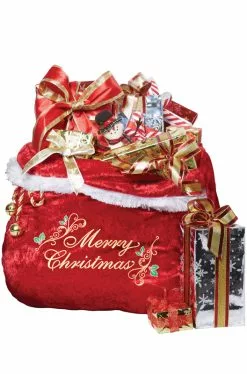 Embroidered Santa's Bag Accessory