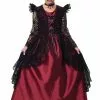 Gothic Lace Vampire Child Costume 2 Gothic Lace Vampire Child Costume -Adult Costumes Shop CC3023 026 full 1