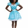 Vintage Minnie Deluxe Adult Costume -Adult Costumes Shop D145559 full 1