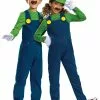 Luigi Elevated Child Costume -Adult Costumes Shop D146369 full 1
