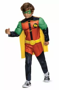Robin Batwheels Muscle Child Costume