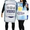 Vodka & Seltzer Couple Adult Costume 2 Vodka & Seltzer Couple Adult Costume -Adult Costumes Shop F137624 full 1