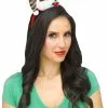 Green And Red Hat Holiday Headband