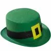 Green Felt Leprechaun Hat -Adult Costumes Shop FM69867 full 1