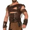 Faux Leather Armor And Belt -Adult Costumes Shop FM72856 full 1