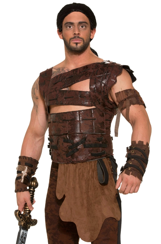 Faux Leather Armor And Belt 3 Faux Leather Armor And Belt
