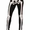 Skeleton Leggings 2 Skeleton Leggings -Adult Costumes Shop FM73581 full 1
