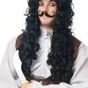 Captain Hook Adult Wig And Mustache -Adult Costumes Shop FR2493201 full 1