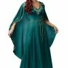 Emerald Queen Adult Costume -Adult Costumes Shop FR48676 full 1