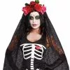 Day Of The Dead Headpiece -Adult Costumes Shop G10003 full 1