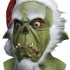Green Santa Adult Mask