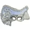 Lady Pirate Mask (White) -Adult Costumes Shop M206W full 1