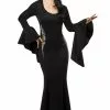 Morticia Adult Costume -Adult Costumes Shop R1000325 full 1