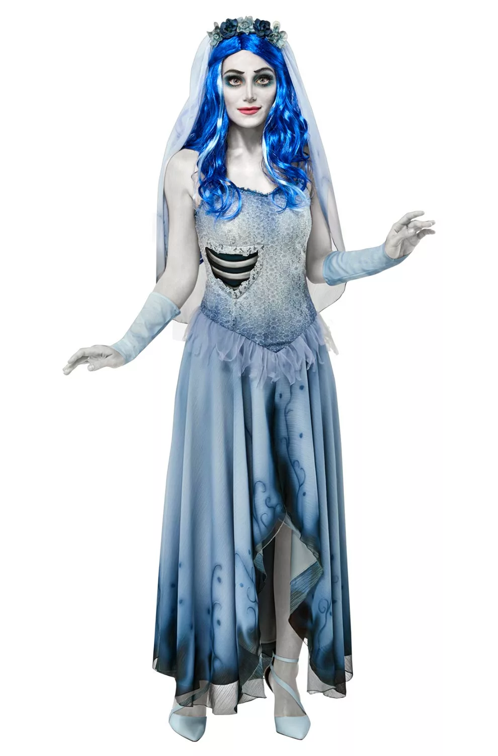 Emily The Corpse Bride Deluxe Adult Costume 3 Emily The Corpse Bride Deluxe Adult Costume