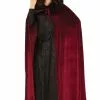 Burgundy Baroness Cape -Adult Costumes Shop R38204 full 1