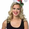 Santa Hat Holiday Headband