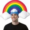 Rainbow Hat -Adult Costumes Shop RA3038 full 1